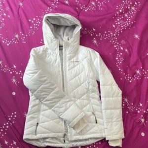 Women's Columbia White Puffer Jacket